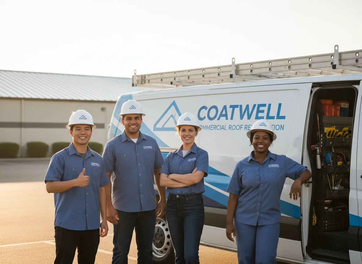 Commercial roof coating company in Townsend, DE